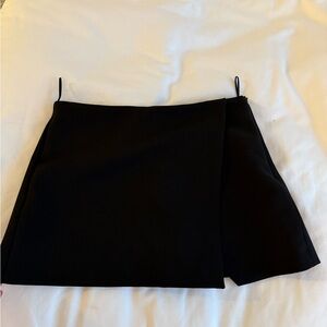 Black Mini Skort Zara new